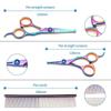 Dog Grooming Kit  Pet Grooming Scissors Set Professional Pet Trimmer Kit Stainless Steel Dog Cat Hair Care Cutting Scissors