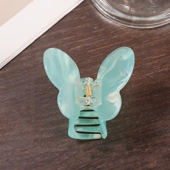 Haarkralle Schmetterlingsform Hinterkopf Haarspange Dekorative Dusch-Haargriffklammer Vielseitig einsetzbares Haaraccessoire