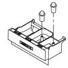 Toshiba Washing Machine Detergent Dispenser Case 42042872