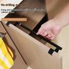 Towel Robe Rack Stainless Steel Towel Bar Kitchen Dish Cloths Hanger Home Door Hanging Holder Rustproof Bathroom Stand Organizer