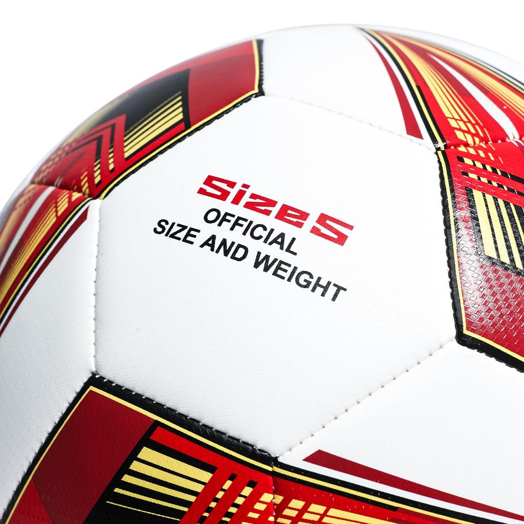 KELME Fotbalová Velikost 4 a pro Zápas Odolný Velikost Míč, 5, Dospělí, Míč, Odolný proti Opotřebení, Futsal, Trénink, Děti, Lehký, (8401QU5114 Červená, 4)