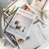 Minimalist English Magazine-Style Background Props for Live Broadcast & Street Photography, Model Room & Homestay Decor