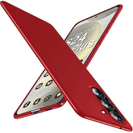 Gxmeuie Ultra Thin Case for Samsung Galaxy S24+ Plus 5G, Silky Touch & Anti-Fingerprint Material, Slim Hard PC Matte Cover Anti-Scratch Shockproof