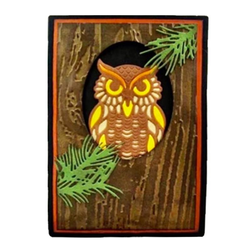 Animal Owl Metal Cutting Dies for Card Making Scrapbooking Paper DIY Template