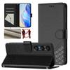Custodia per Sony Xperia 1 VII con Impronta a Nido d'Ape, Blocco RFID, Copertura in Pelle per Telefono con Cinturino