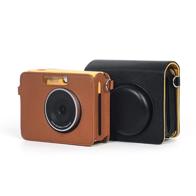 Protective Camera Case for MS300 Print Camera Ergonomic Shoulder Strap Easy Carry Waterproof