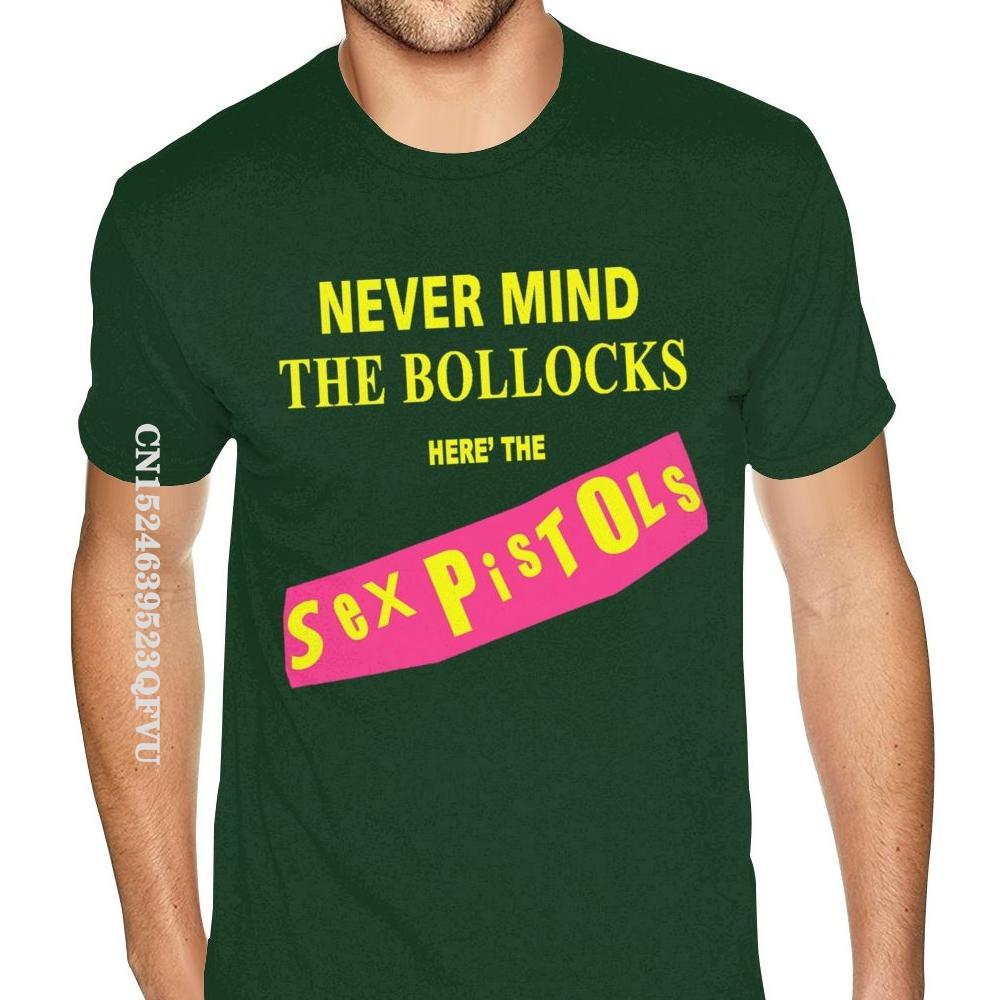 Classic Sex Pistols Never Mind The Bollocks Tee Shirt Men Streetwear Fashion Custom Oversized Anime Tshirt Men