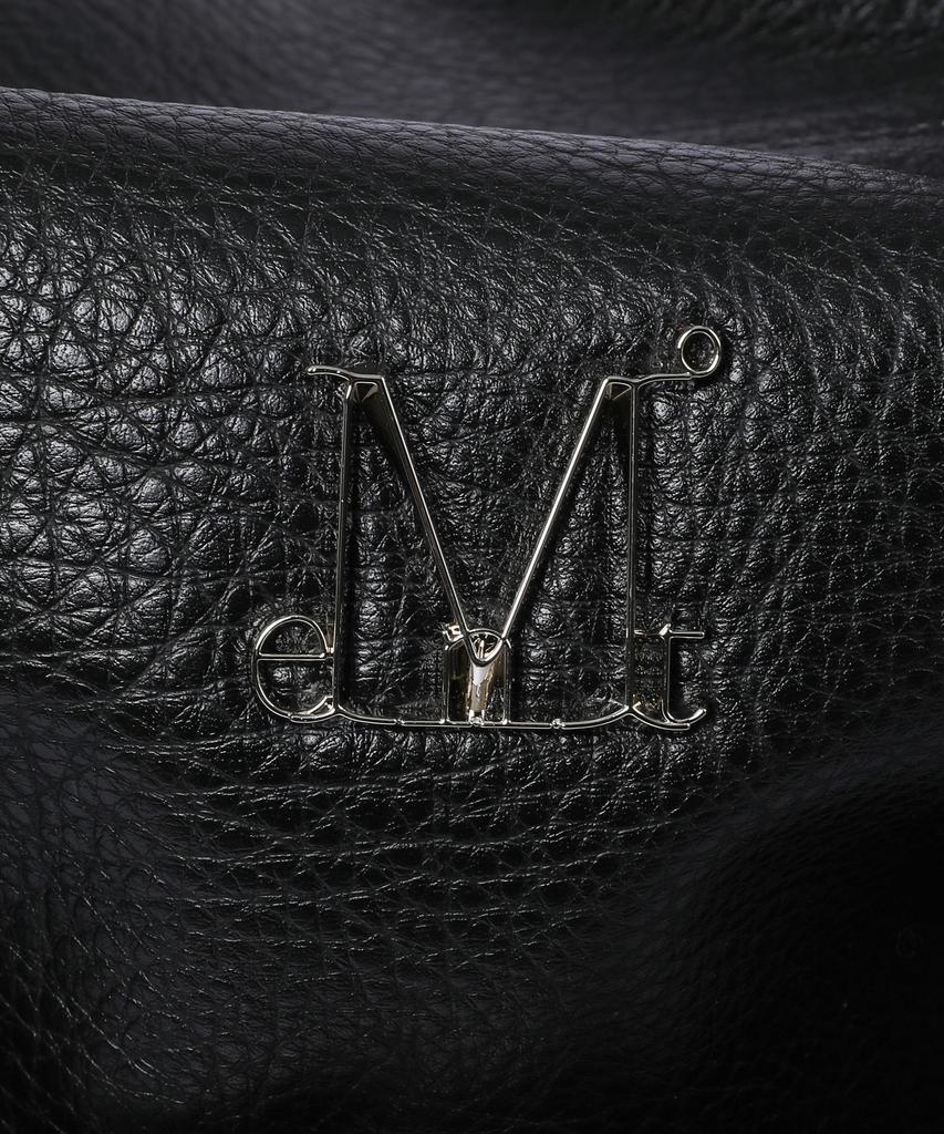 Mucent Kor Front Double Belted Leather Tote Bag Unisex