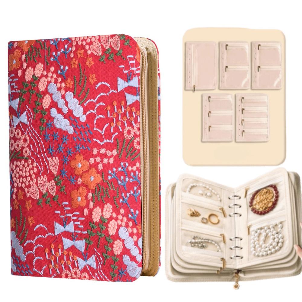 5pcs Detachable Pouches Jewelry Anti-Oxidation Bag  for Earrings, Rings, Necklaces, and Bracelets