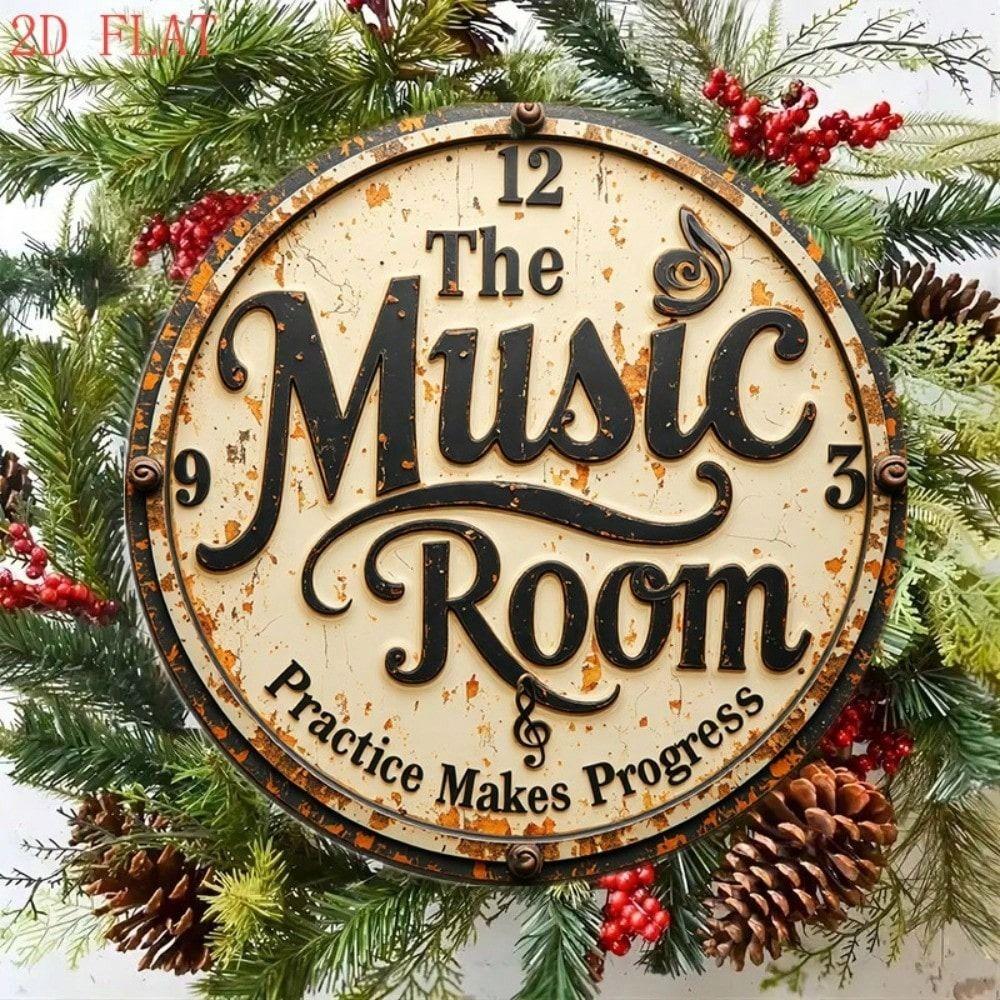 Metal Wall Art Sign Decorative Plaque