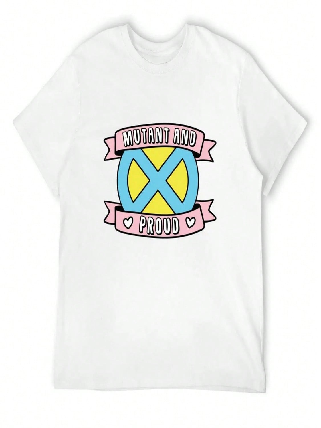 Mutant And Proud Mavel T-Shirt Luxury T-Shirt Custom T Shirt Vintage Football T Shirt unisexs Workout Shirts S разноцветный