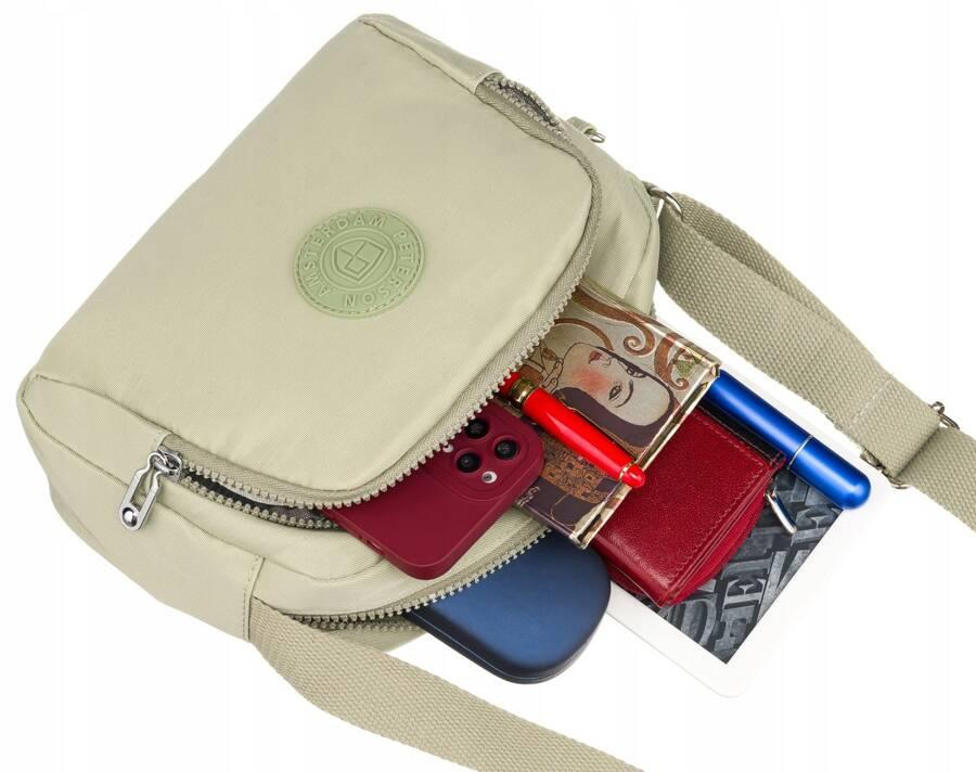 Women's nylon messenger bag - Peterson