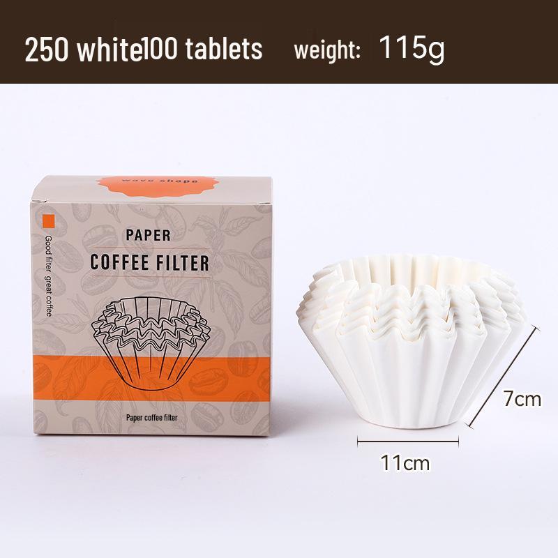 Origami Drip Coffee Filter Paper for Pour-Over Coffee Makers