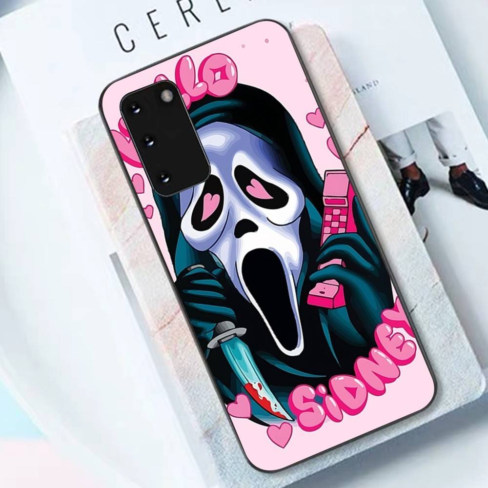 Ghost Face Scream Halloween Phone Case For Samsung S 9 10 20 21 22 23 30 23 24 Plus Lite Ultra FE S10lite Fundas