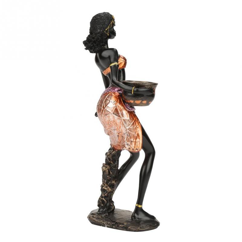 #1 Birthday Wedding Gift Special African Girl Resin Figurine Model Statue Decor Decoration #1 Birthday Wedding Gift Special African Girl Resin Figurine Model Statue Decor Decoration