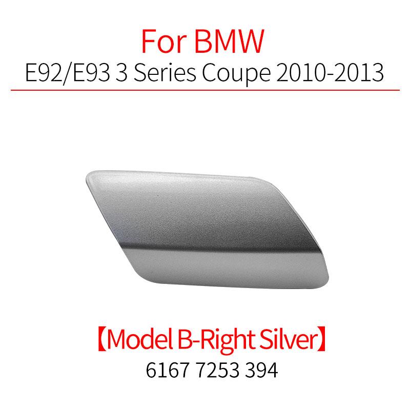 For BMW E92 E93 Car Front Bumper Headlight Washer Spray Cover Cap Accessory For BMW 3 Series Coupe 318 320 328 330i 20107-2013