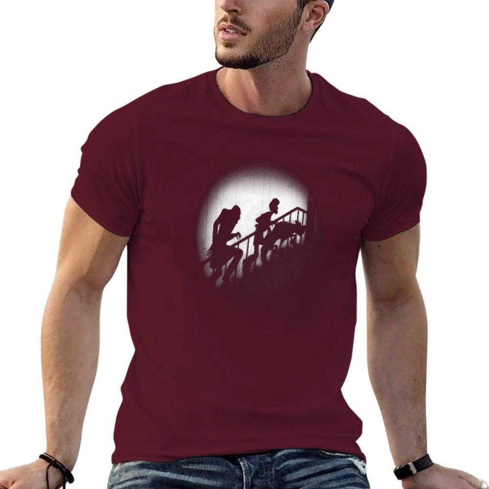 Nosferatu - The Mystery Hunter T-Shirt Animal Prinfor Boys Anime Figures Graphic Shirts Blacks Clothing for Men