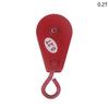 Metalen Katrol 0,05T/0,1T/0,2T/0,3T Enkel Wiel Roterend Hef Touw Katrolblok Gereedschap Marine Trekkracht Katrol Hefwiel Gereedschappen