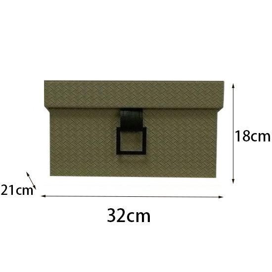 Modern Organizer Storage Box Leather Organizer Boxes Multifunctional Storage Boxes for Bedroom Classified Storage Basket