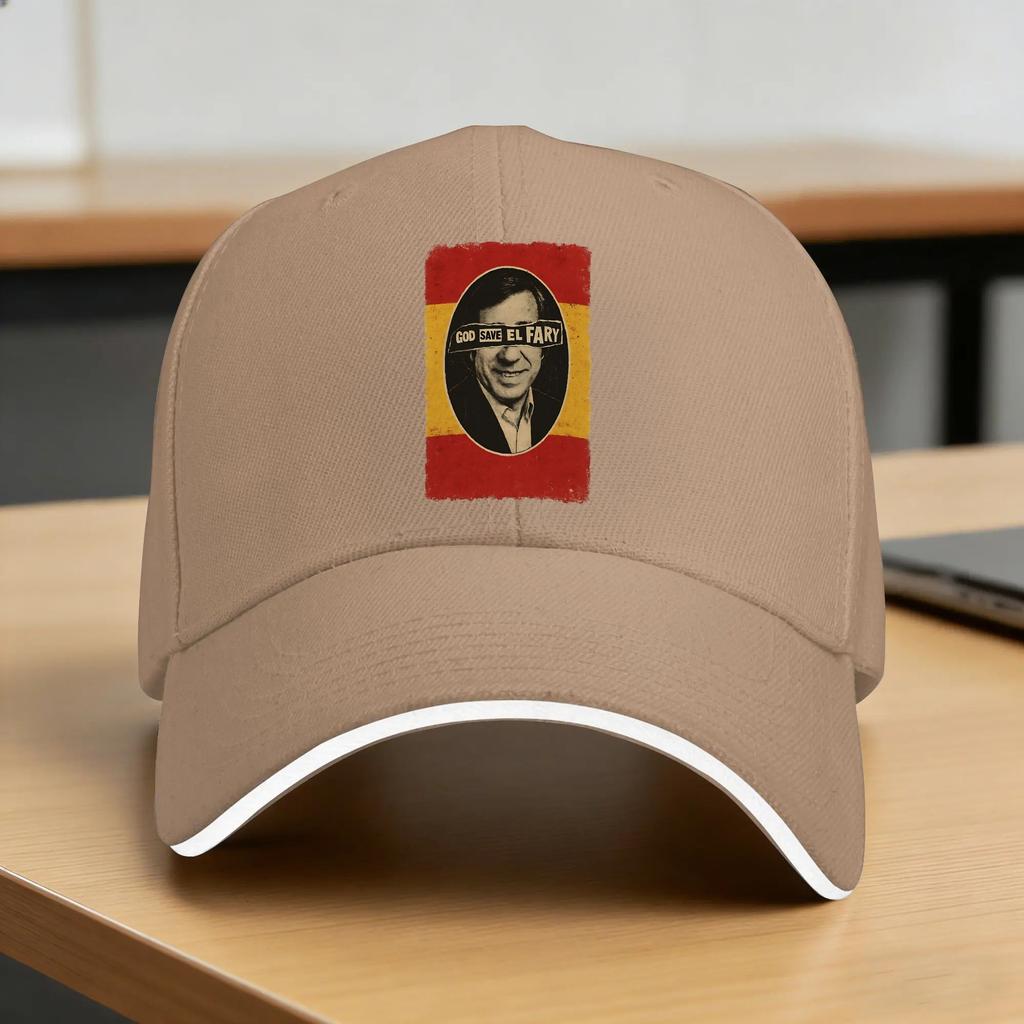 God Save El Fary Casual Baseball Cap Summer  Trucker Hat SunProof Kpop Rock Snapback Cap Stylish Baseball Caps