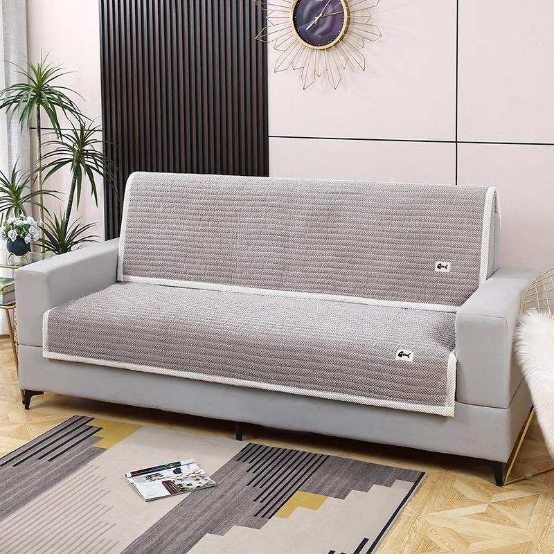 Minimal Light Luxury Autumn And Winter Sofa Cushion Winter Thickened Plush Seat Cushion Non-Slip Sofa Cover Cloth Towel Nordic New
