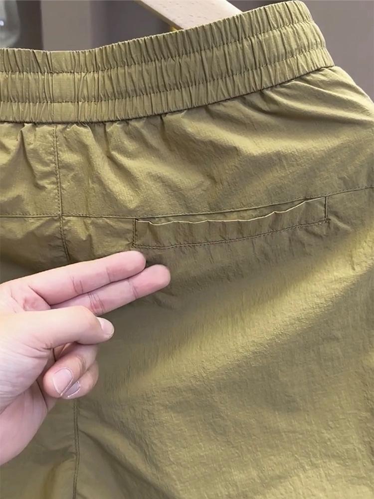 Men's Quick-Dry Breathable Summer Beach Shorts - Lightweight, Stylish Straight-Leg Design