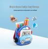 Customizable Plush Cartoon Car Backpack for Kids 2-4, Printed with Logo - Perfect for Kindergarten.