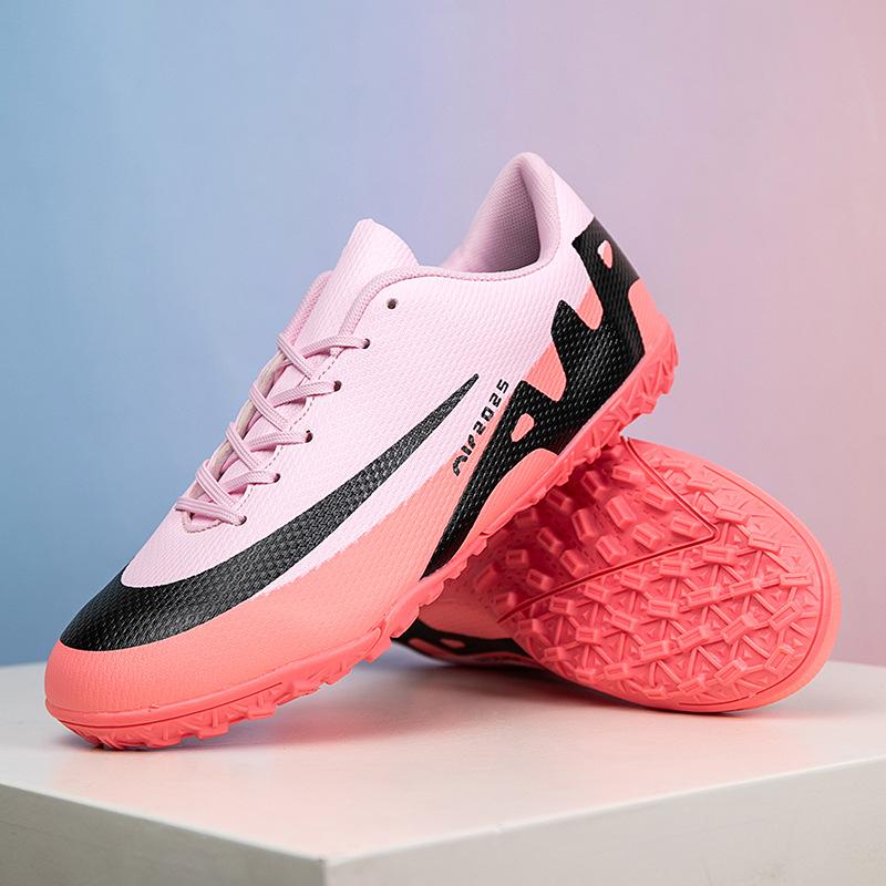 Dětské fotbalové boty Chlapecké Dospívající Studentské Hrací Tréninkové Boty Plochá TF Drcené Kolíky Nízký Svršek 45 Velká Velikost 46