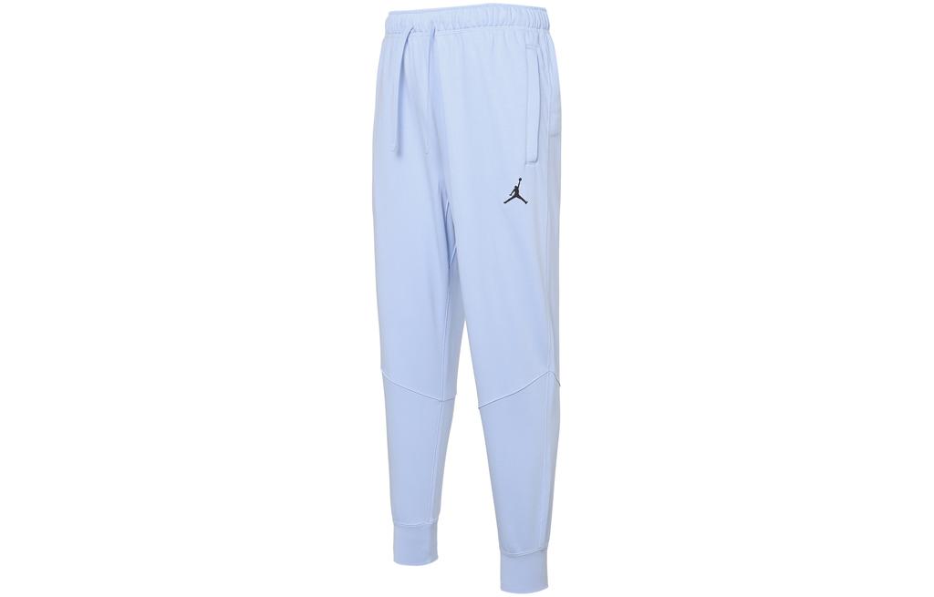 Jordan Dri FIT Knitted Sweatpants Men's Blue Moderate Straight Fit Pants DQ7333-425