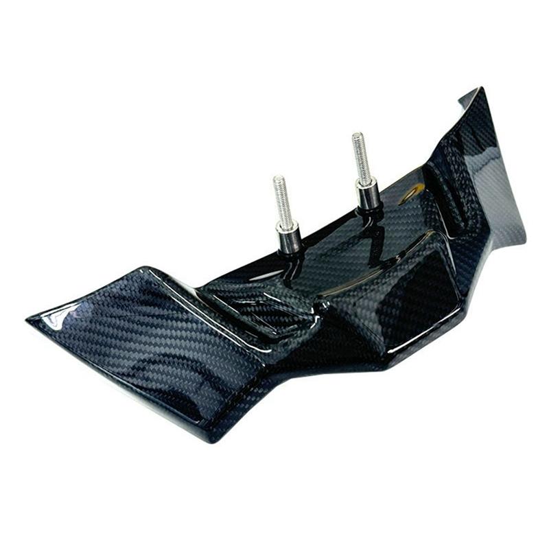 Front Lip Spoiler Wing Fairing Downforce For BMW For S1000R M1000R -2024 Motorcycle Carbon Fiber Aerodynamic Design Carbon Fiber Pattern