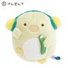 6CM Sumikko Gurashi Life style Serie Plüschtier Schlüsselanhänger Stofftiere Musik Shirokuma Ebifurai No Shippo Grüner Pinguin Puppe