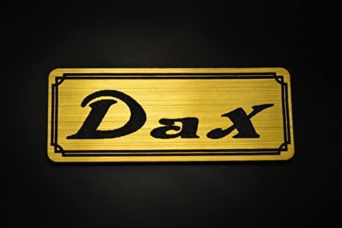 

QE-202-1 Dax Honda DAX125 DAX50 DAX70 DAX90 Dax 125 Dax 50 JB04 Внешний бак Кастомные детали Золотой и черный Оригинальная наклейка