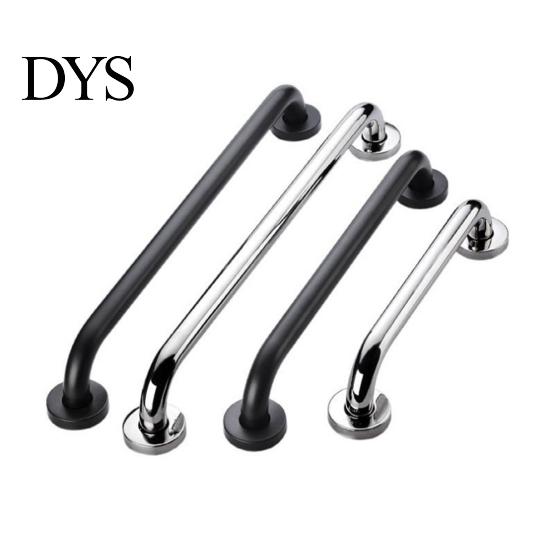 Toilet Handrail 1 Set Shower Space Saving Strong Load-bearing Anti Slip Rustproof Good Grip Towel Rack Stainless Steel Handicap Elderly Senior Assist