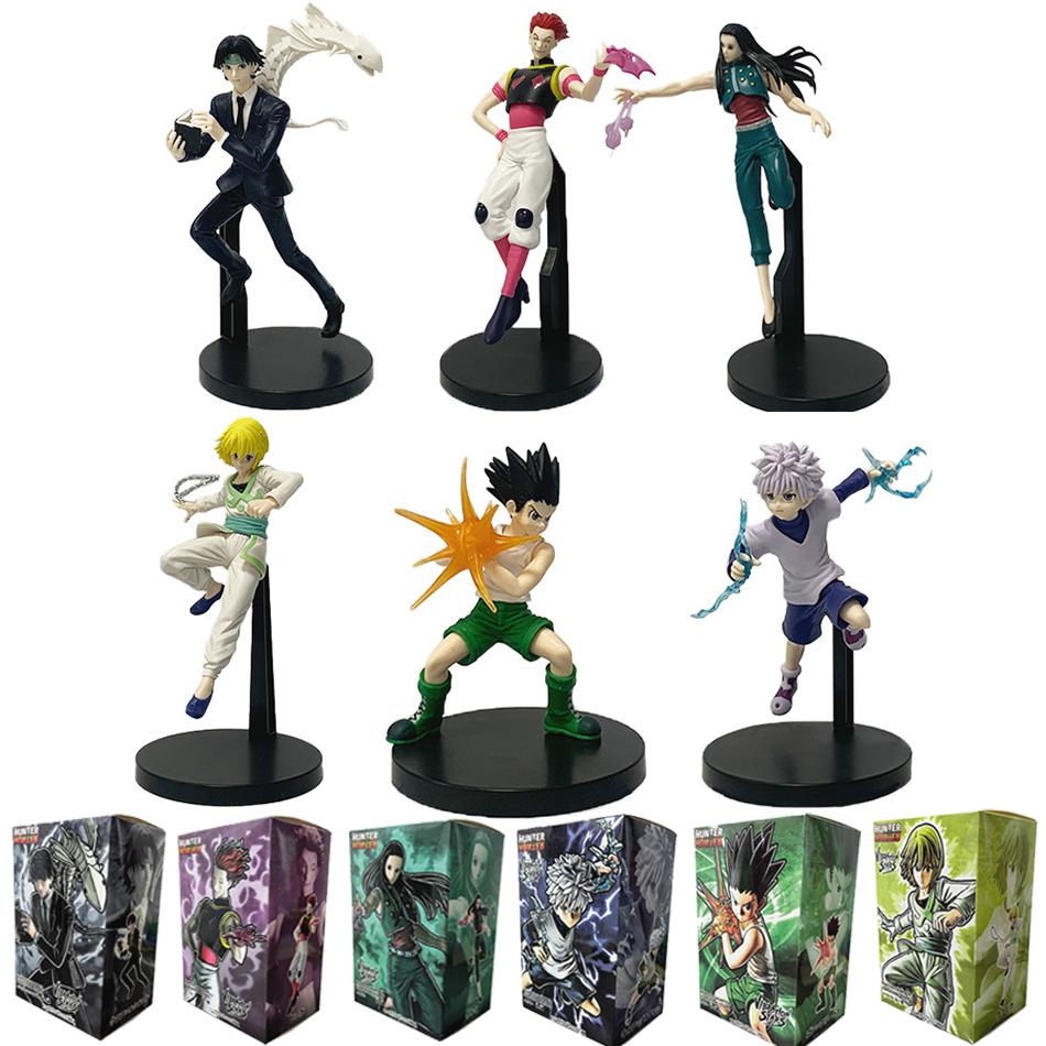 15-23cm Hunter x Hunter Chrollo Lucilfer Anime Figure Hisoka  Action Figure Killua Zoldyck Kurapika Figure Collectible Model Toy