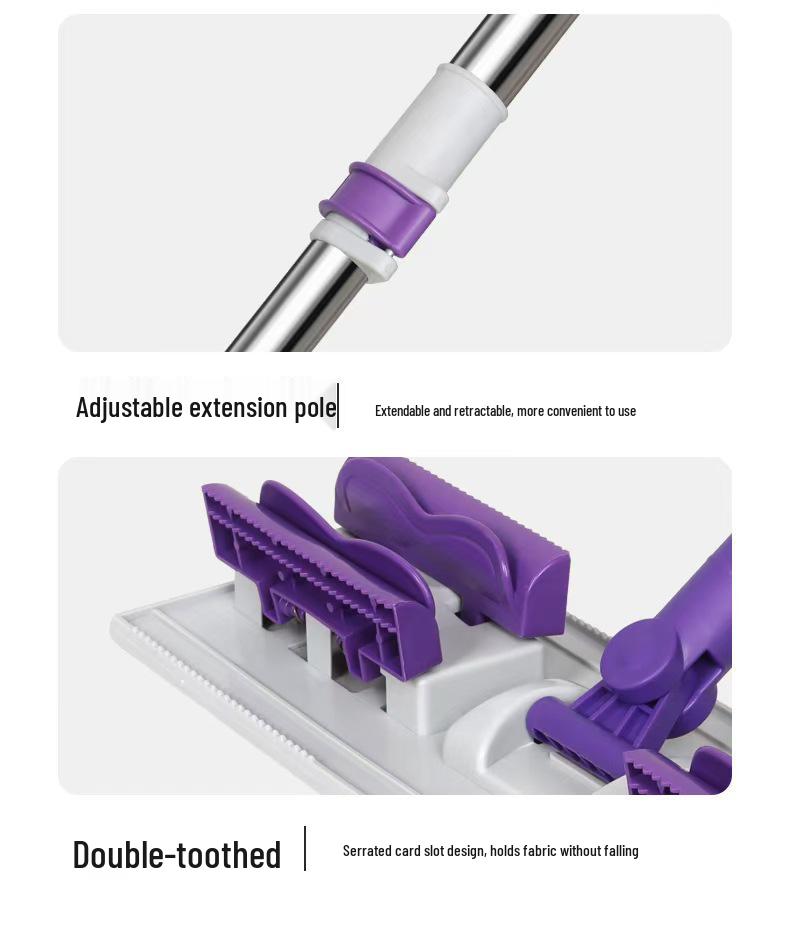 Hands-Free Rotating Mop: Lazy Person's Wet & Dry Floor Cleaner