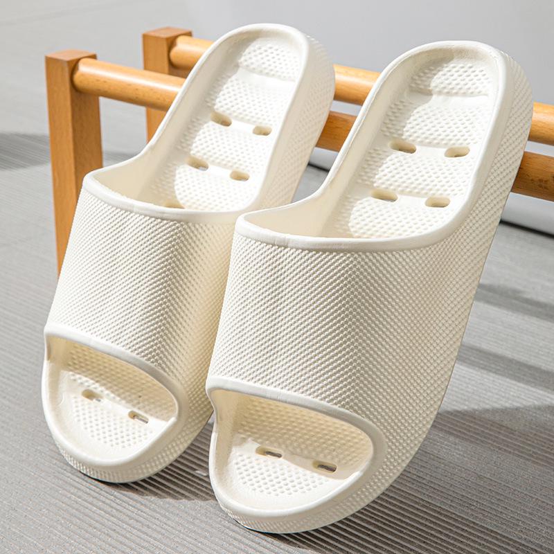 Unisex Non-Slip Quick-Drying Bathroom Shower Sandals with Thick Soles