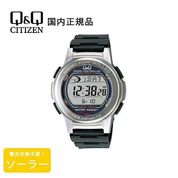 QQ Citizen Digital Radio Solar Mens Watch MHS5-300