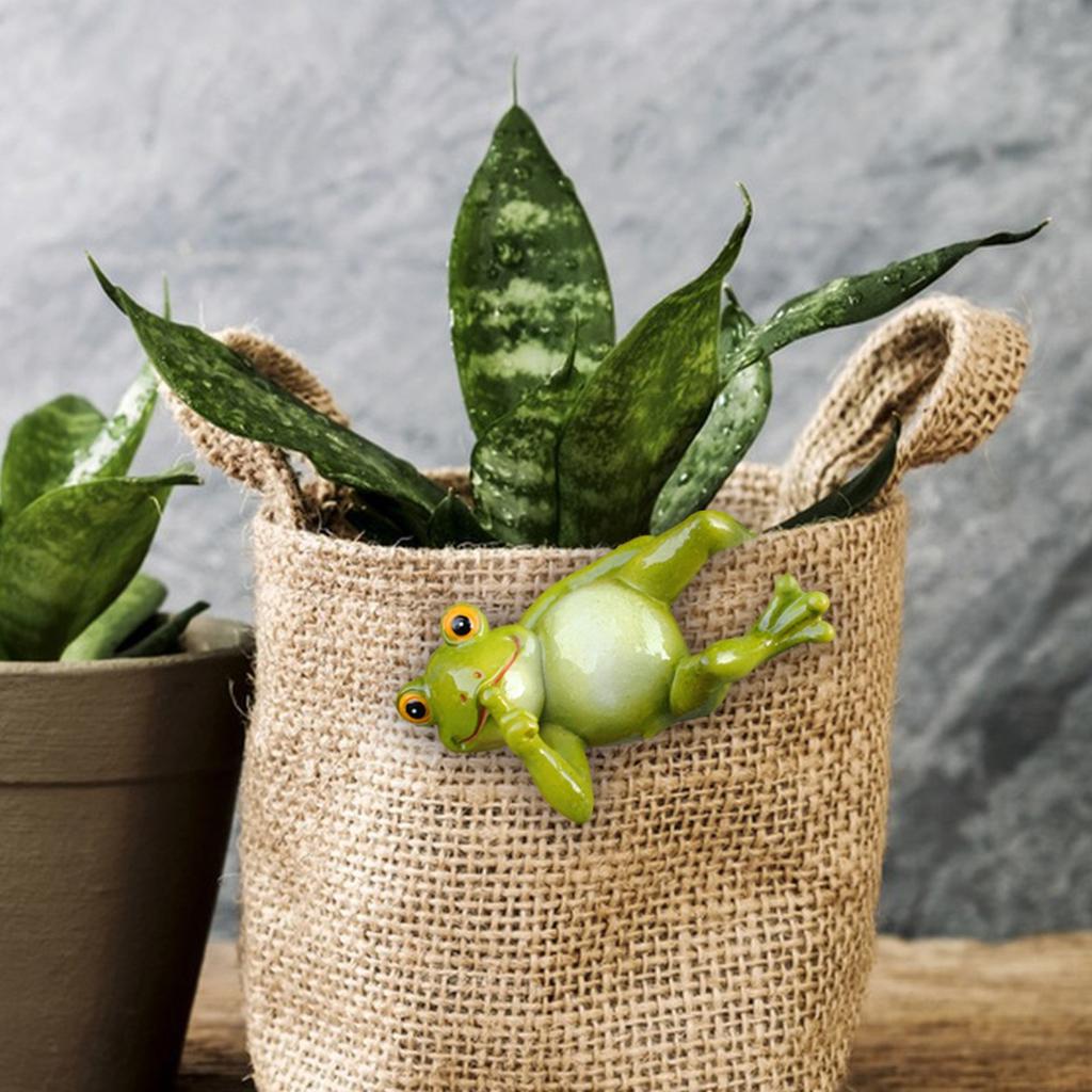 Miniature Statue Flower Pot Decoration, Cute Flower Pot Accessories Resin Statue, Suitable For Terrace, Courtyard, Decoration