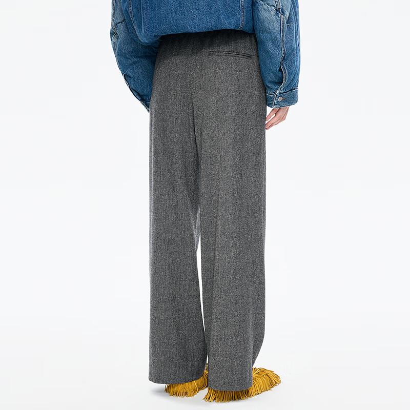 JNBY 2025 Autumn Casual Straight-Leg Pants