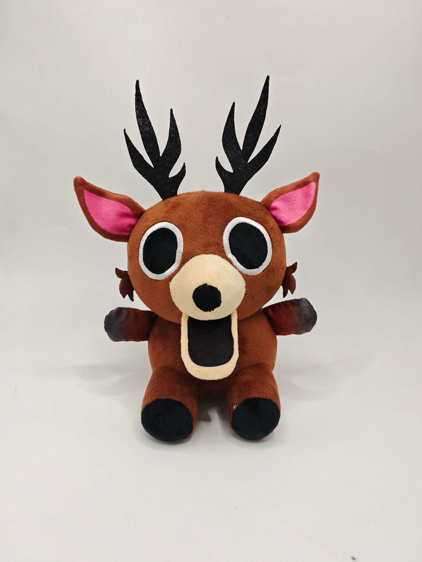 

Cross New Forest 99 Nights Horror Game Elk Doll - Open Mouth Edition OPP Bag