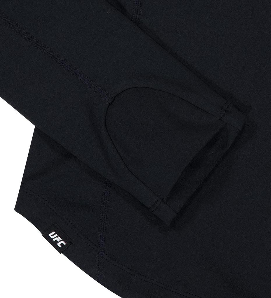 UFC SPORT Ufc Groove Slim Crop Fit Half-Zip Black U4Lsv3210Bk