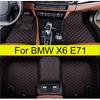 Car Floor Mats for BMW X6 E71 2008 2009 2010 2011 2012 2013 2014 Auto Foot Pads Automobile Carpet Cover
