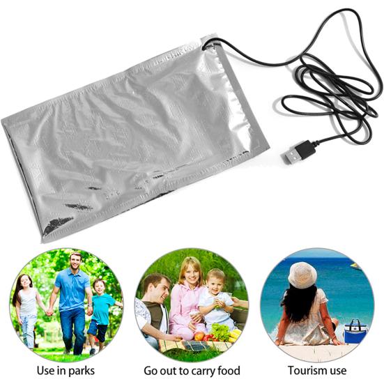 USB Thermostat Heating Pad Rapid Heating Easy To Use Compact