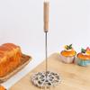 Aluminum Alloy Non-Stick Pancake Molds Frying Mold Rosette Cookie Waffle Snack Mold Shredded Carrot Cookie Kitchen Baking