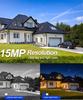 15MP Solar-Powered 8K Wireless Outdoor Security Camera with 3 Lenses & 4G Network