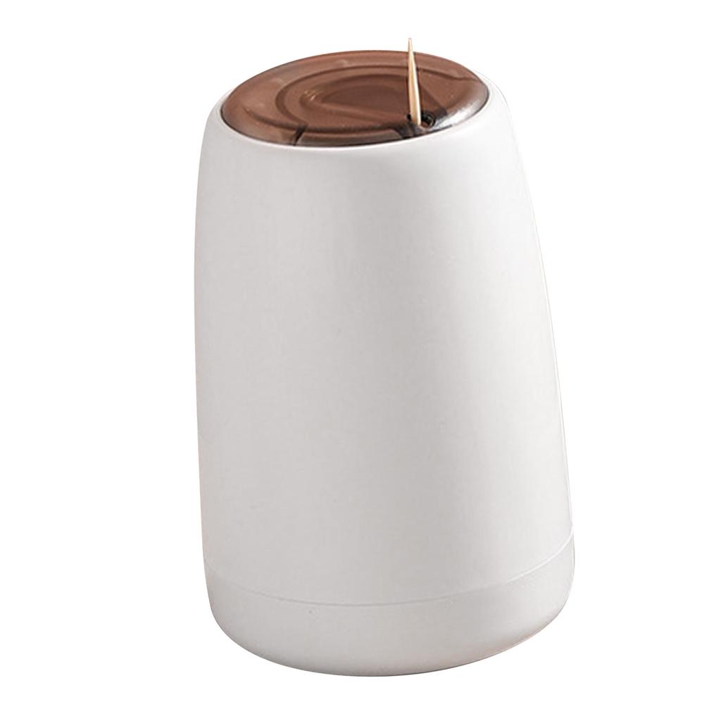 Automatic Toothpick Dispenser Popping Up Toothpick Holder Dispenser Storage Container for Home Kitchen Restaurant
