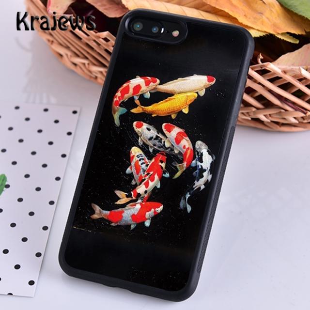 KOI CARP FISH For iPhone 17 Air 16 Phone Case Cover 15 14 plus 12 13 pro max coque Shell Fundas