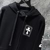 8630 CHROME HEARTS New Spring and Autumn Plus-size Thin Style Classic Style Logo Hooded Sweatshirt for Couples