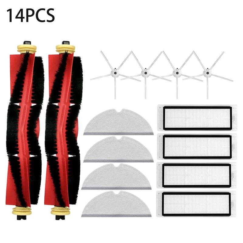 For Roborock S5 S50 S51 S55 S6 S60 S6 Pure Vacuum Cleaner Accessories HEPA Filter Mop Cloth Side Main Brush Spare Parts