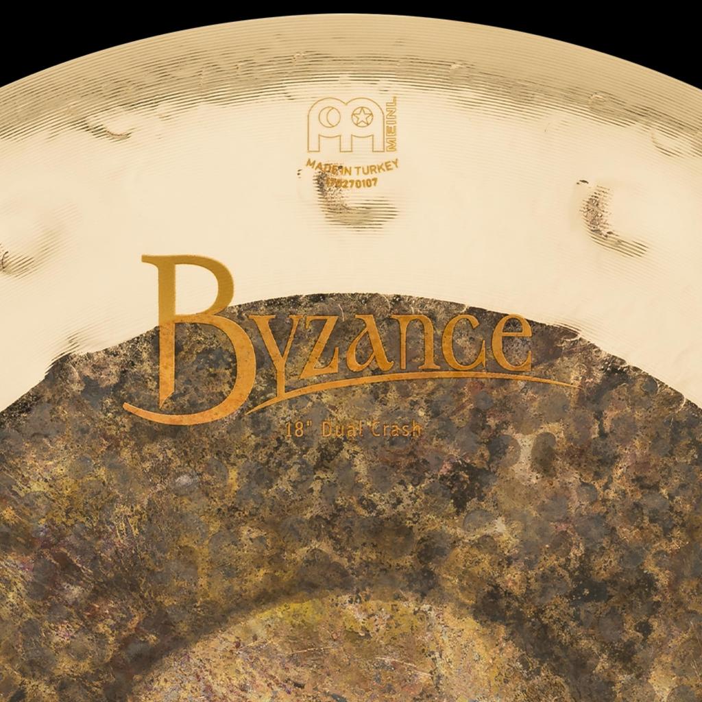 MEINL Byzance Extra Dry Series Crash Cymbal Dual Crash B18DUC 18" [ ]
